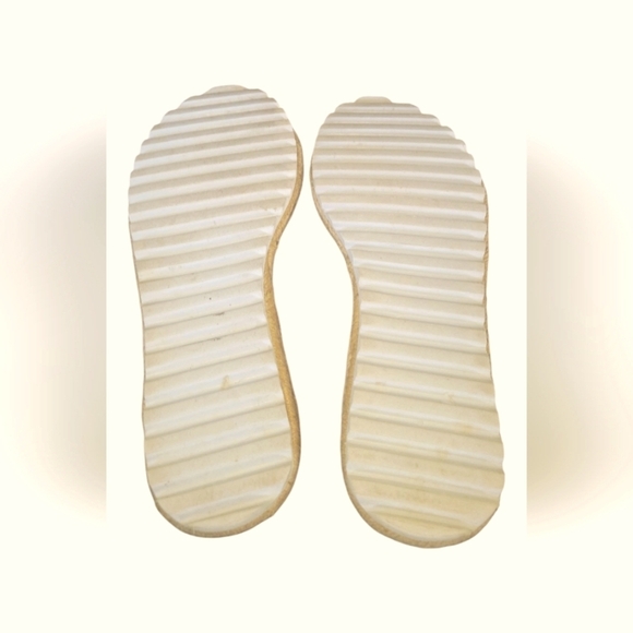 Valez Women's Brown Leather Adjustable Ankle Buckle Wedge Espradrille Sandals - Picture 5 of 11